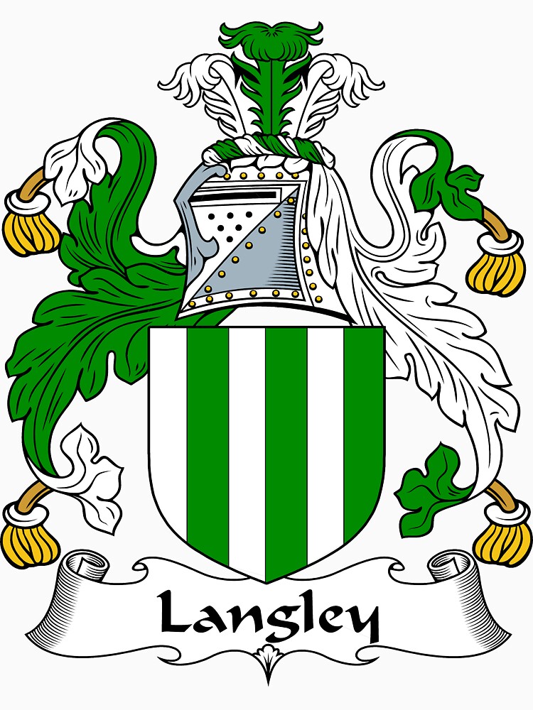 "Langley" Tshirt for Sale by HaroldHeraldry Redbubble family t