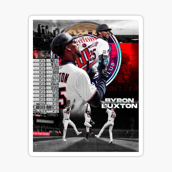Byron Buxton Twins Stickers for Sale