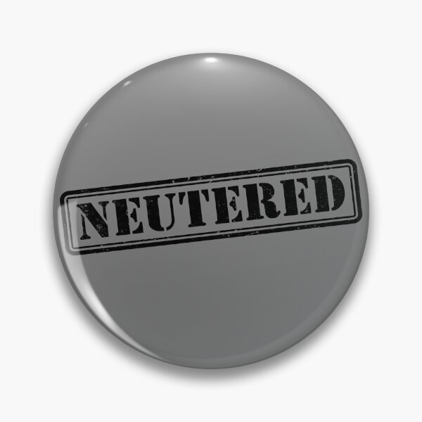 Item preview, Neutered Stamp Funny Men's Vasectomy Gift Vasectomy Gear designed and sold by DynamicDesign.