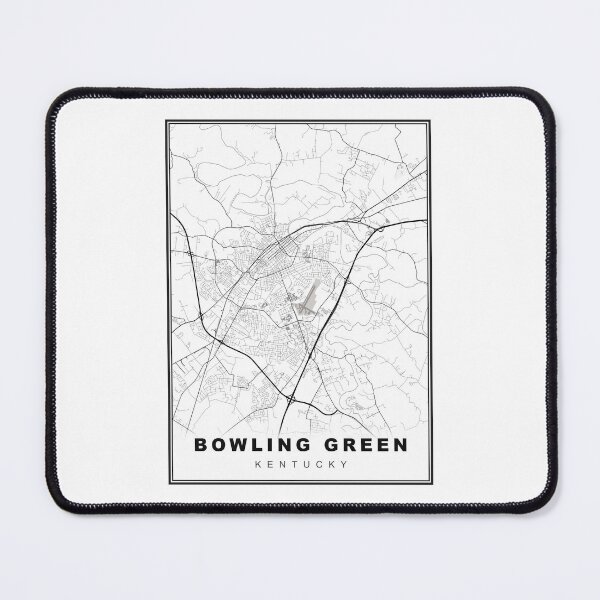 Item preview, Bowling Green Map designed and sold by Tamas Das.