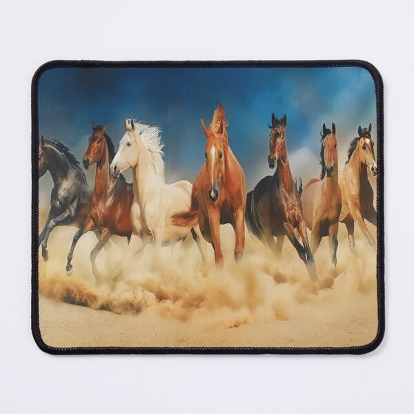 Item preview, Seven Running Horses Gift For Horse Lovers designed and sold by DerryReinhard.