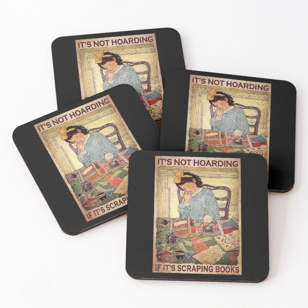 Item preview,  Vintage Art It's not hoarding if it's scraping books designed and sold by toniobnd51.