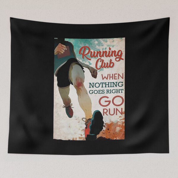 Item preview, Running Club - When Nothing Goes Right Go Run  designed and sold by Alexanderhishop.