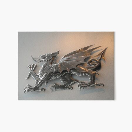 The Welsh Dragon. Art Board Print