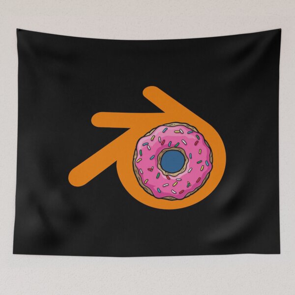 Item preview, Blender Donuts Logo Design Classic  designed and sold by cuvavirtuex.