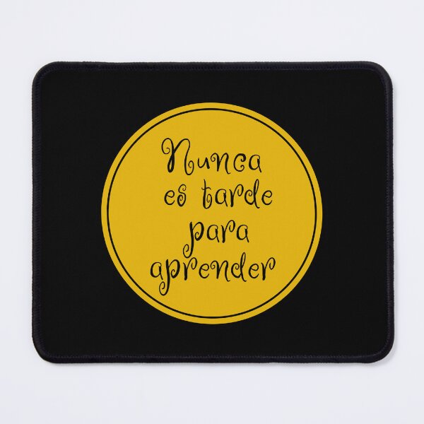 Item preview, Nunca Es Tarde Para Aprender - It Is Never Too Late To Learn - Spanish Phrases - Spain designed and sold by JourneyCreative.