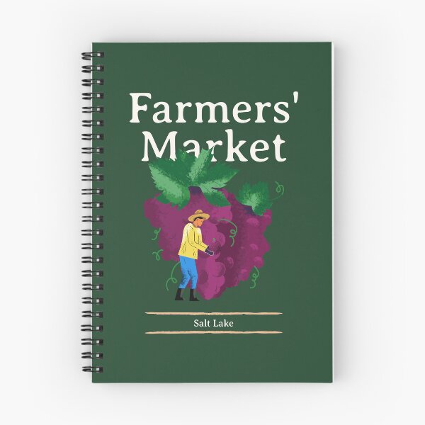 Item preview, Salt Lake Farmers Market - Vintage Kitchen Art designed and sold by Fruitsome.