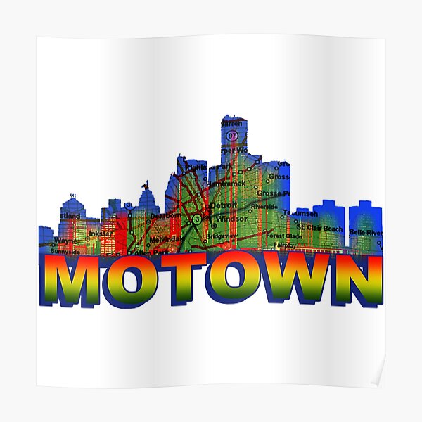 MOTOWN Classic T-Shirt Poster