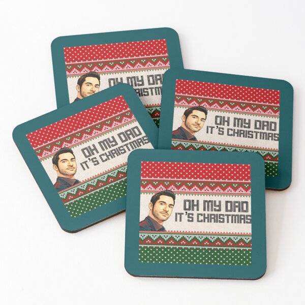 Item preview, Lucifer oh my dad it’s Christmas    designed and sold by Berryhill5653.