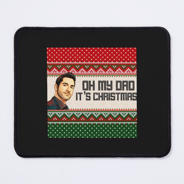 Item preview, Lucifer oh my dad it’s Christmas designed and sold by Berryhill5653.
