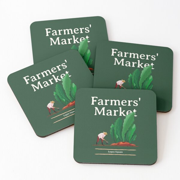 Item preview, Logan Square Farmers Market - Vintage Kitchen Art designed and sold by Fruitsome.