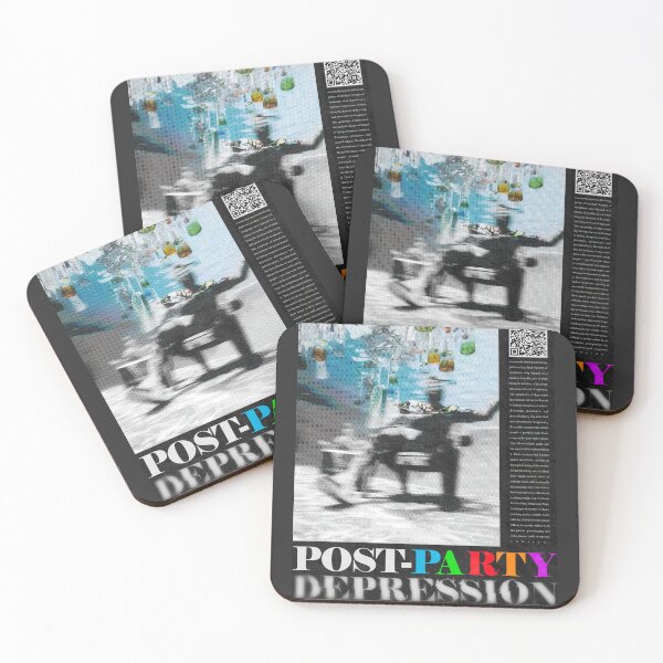 Item preview, Post-party depression funny tshirt designed and sold by jesus21era.