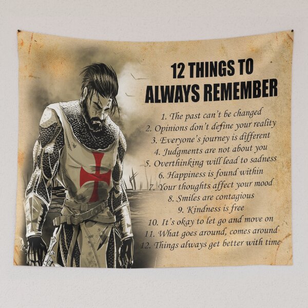 Item preview, Knight 12 Things to Always Remember designed and sold by DerryReinhard.