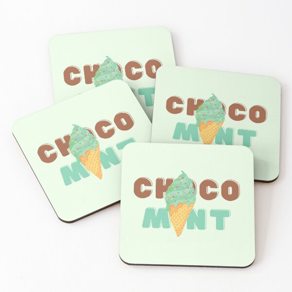 Item preview, I love ice cream a waffle lot choco mint designed and sold by mschubbybunny.