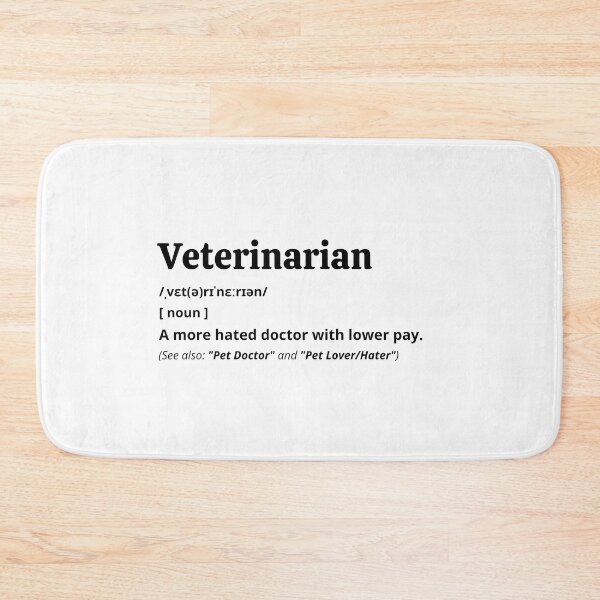 Item preview, Veterinarian Definition designed and sold by Creatoe.