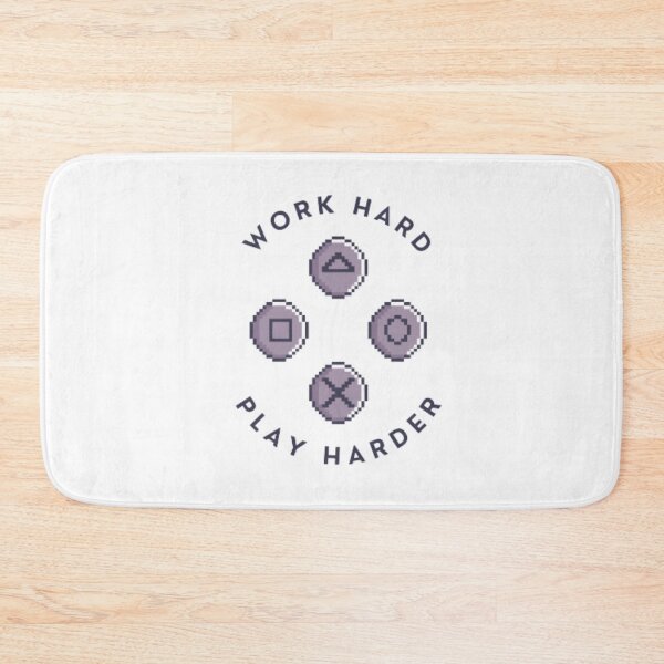 Item preview, Work hard Play harder designed and sold by ALFAREX.