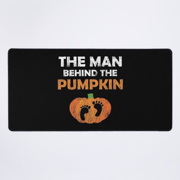 Item preview, The Man Behind The Pumpkin Halloween Pregnancy Expecting Pumpkin Costume designed and sold by MalloWilli.