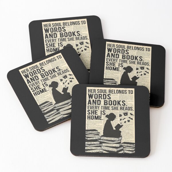 Item preview, Reading - Her Soul belongs to Words and Books  designed and sold by toniobnd51.