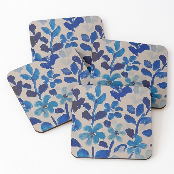 Item preview, Blue flowers designed and sold by 13-14jU.