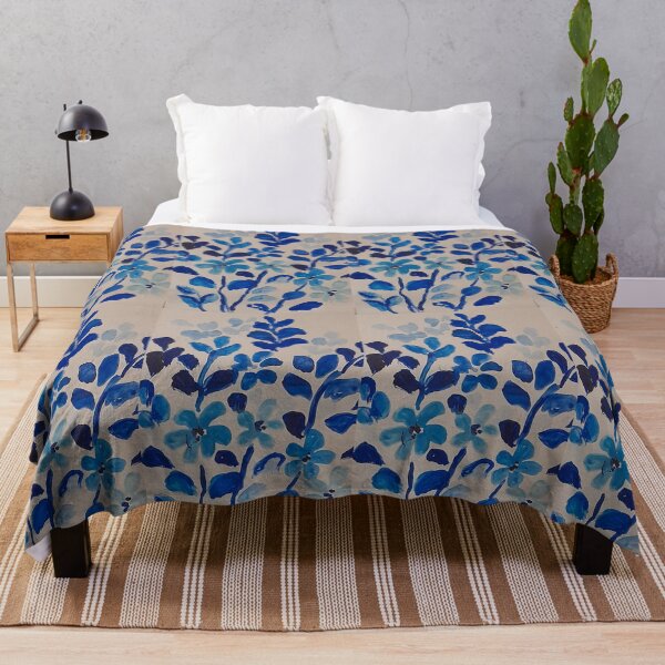 Item preview, Blue flowers designed and sold by 13-14jU.