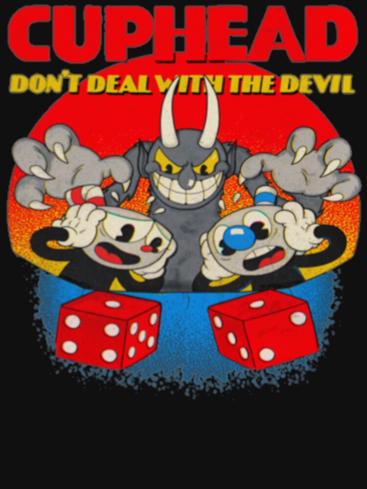 Cuphead - Devil x King Dice Essential T-Shirt for Sale by -RotaS