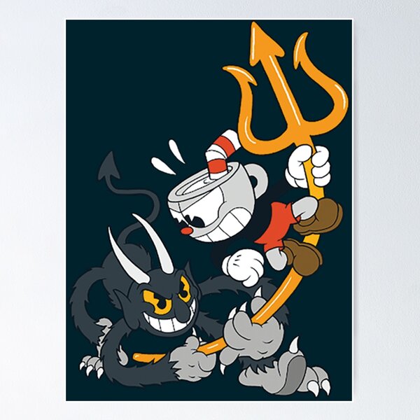 Quadro e poster King Dice - CupHead - Quadrorama