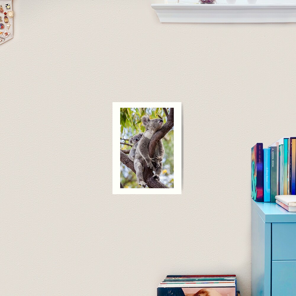 Mum's having a snooze Art Print