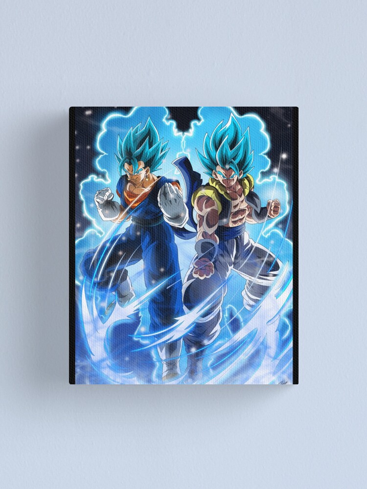 Blue Vegito & Blue Gogeta Active T-Shirt by thomasDten-Art