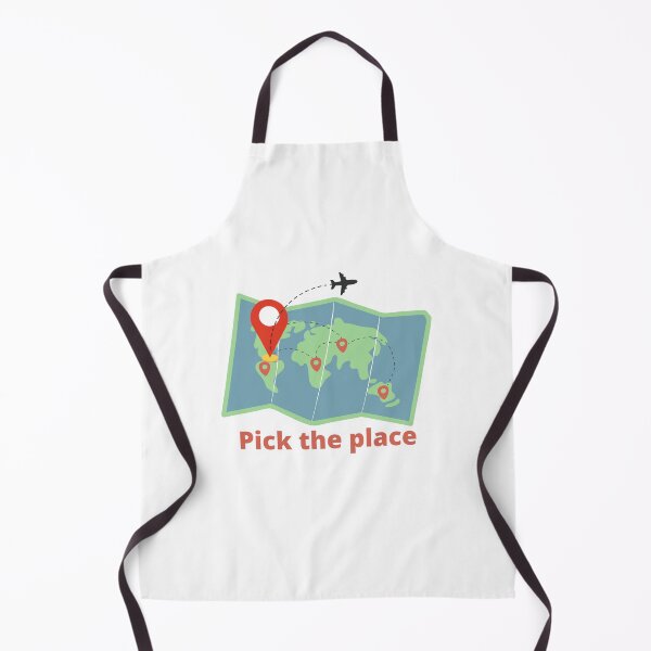 Item preview, Pick the Place Sun Location Map Continents Travel Tourism Vacation Flight Plane Planet Around the World Earth Summer designed and sold by WORLD-SOFIA.