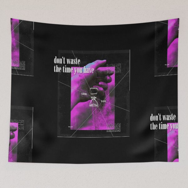 Item preview, don't waste the time you have waiting for time to pass - finneas  designed and sold by jesus21era.