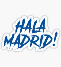 hala madrid Sticker