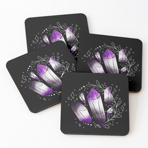 Item preview, Asexual Crystal Pride designed and sold by Aurora-Blue.