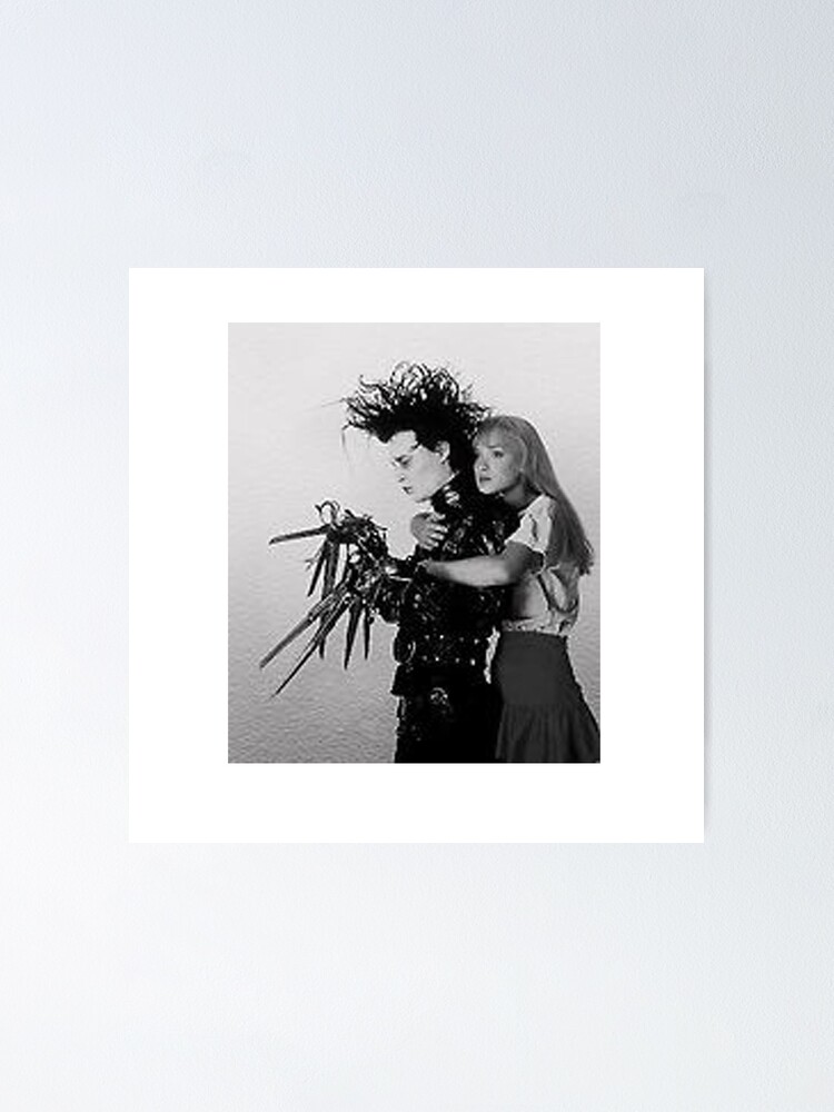Alternate view of Edward Scissorhands & Kim Poster