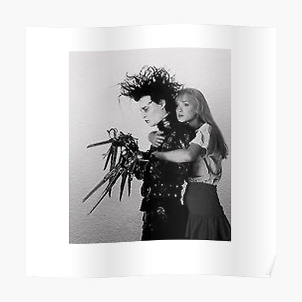 Edward Scissorhands & Kim Poster