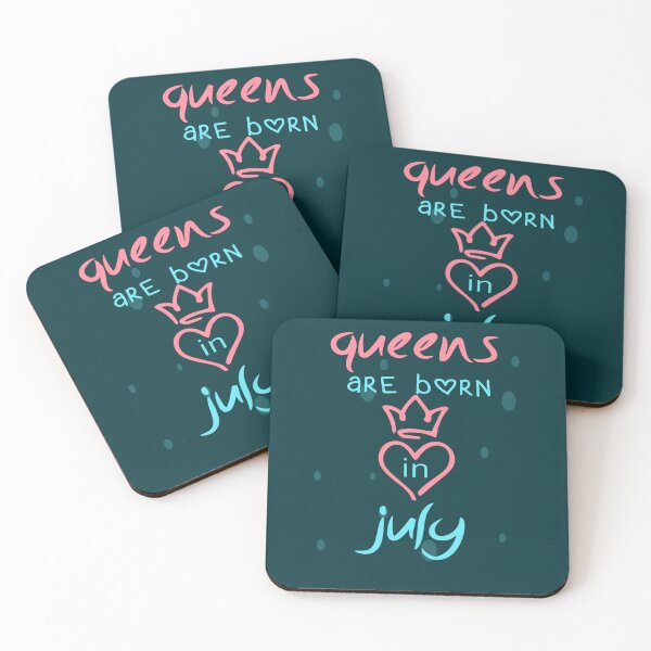 Item preview, funny queens are born in july gift for women,girls birthday july   designed and sold by CindyClarkFD.