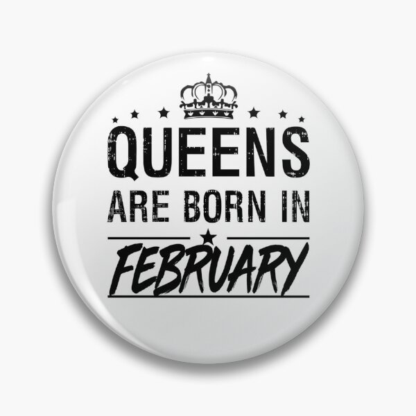 Item preview, Queens Are Born In FebruaryBirthday Gift   designed and sold by CindyClarkFD.