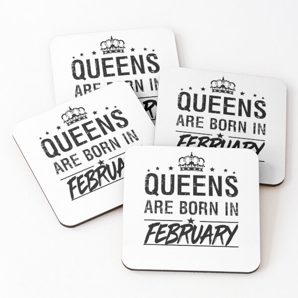 Item preview, Queens Are Born In FebruaryBirthday Gift   designed and sold by CindyClarkFD.