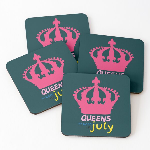 Item preview, Queens Are Born In July  designed and sold by CindyClarkFD.