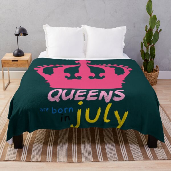 Item preview, Queens Are Born In July designed and sold by CindyClarkFD.
