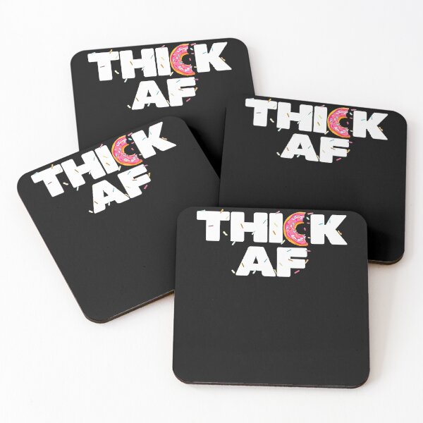 Item preview, Thick AF Funny Donut Fitness Weightlifting designed and sold by ZoraidaLandrua.
