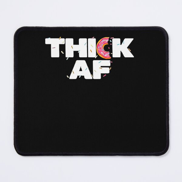 Item preview, Thick AF Funny Donut Fitness Weightlifting designed and sold by ZoraidaLandrua.