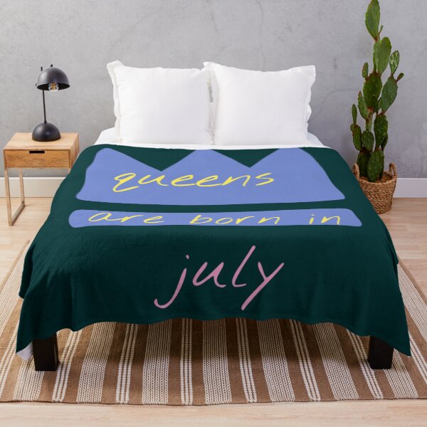 Item preview, Queens Are Born In July designed and sold by CindyClarkFD.