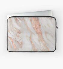 Civezza - rose gold marble Laptop Sleeve