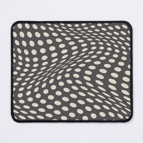 Item preview, Wavy Dots - Grey & White designed and sold by SilverPegasus.