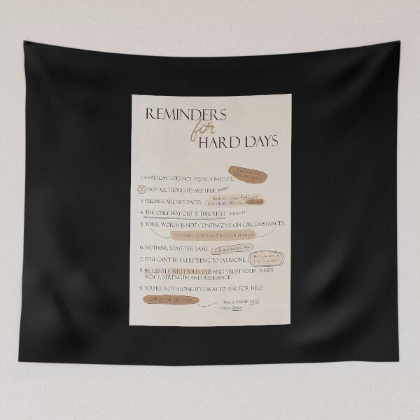 Item preview, Psychology Reminders For Hard Days  designed and sold by sellexxf69.