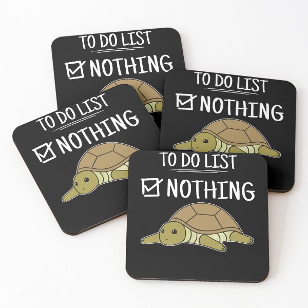 Item preview, To Do List Nothing Turtle Cute Kawaii Lazy Animal designed and sold by ZoraidaLandrua.