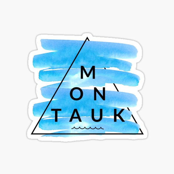Montauk Triangle Sticker