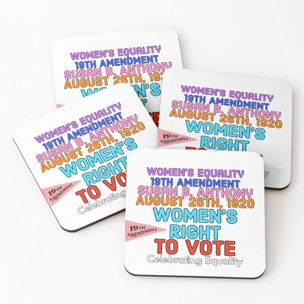 Item preview, Women's Equality Day Right to Vote Susan B. Anthony T-Shirt designed and sold by ShinobiWardrobe.
