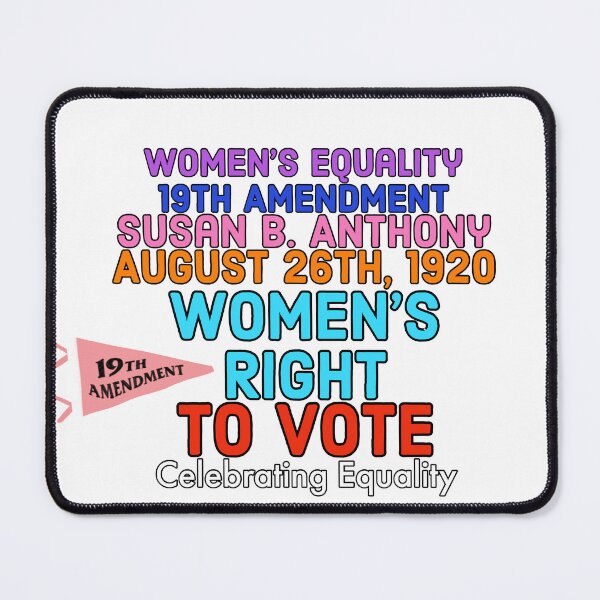 Item preview, Women's Equality Day Right to Vote Susan B. Anthony T-Shirt designed and sold by ShinobiWardrobe.