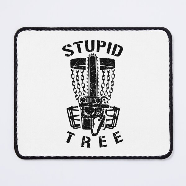 Item preview, Stupid Tree Disc Golf Player Funny Chainsaw Basket Golfer designed and sold by GrandeDuc.